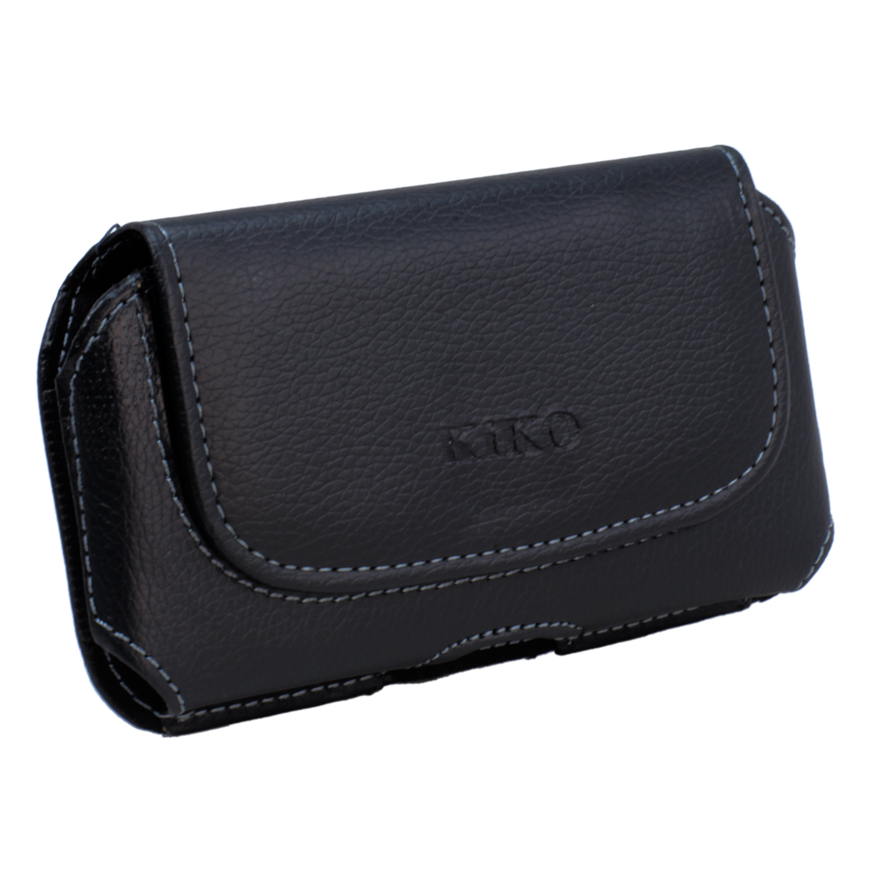 Galaxy S3 Extendable Horizontal POUCH (Round Black)